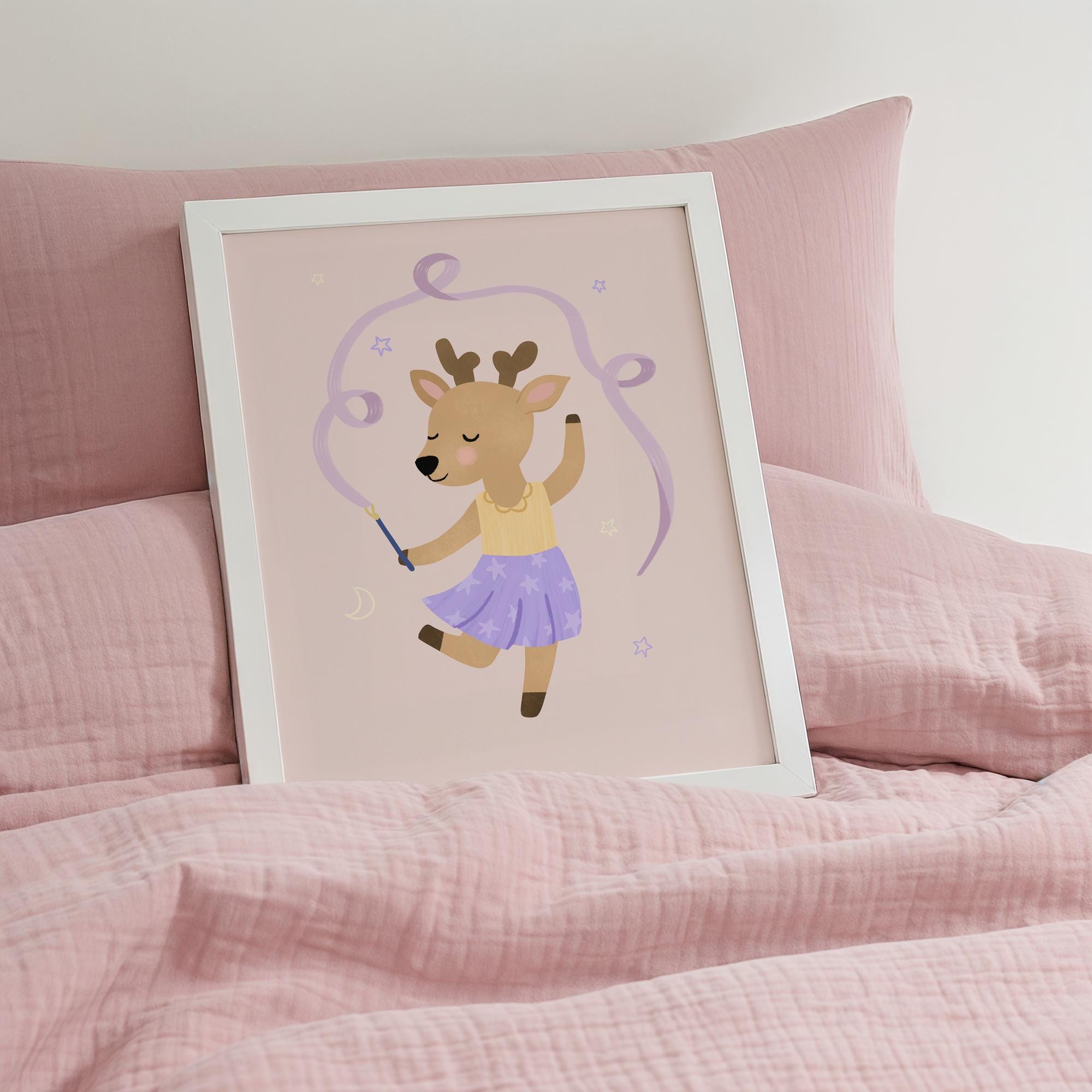 Dancing Deer Print