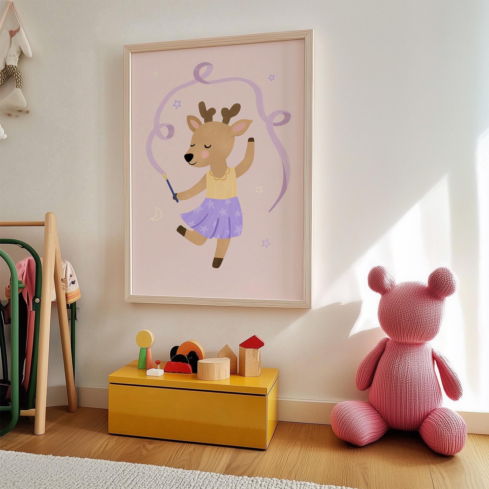 Dancing Deer Print