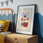 Koala with Drum Print