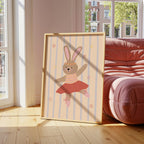 Ballet Bunny Print
