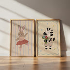 Ballet Bunny Print