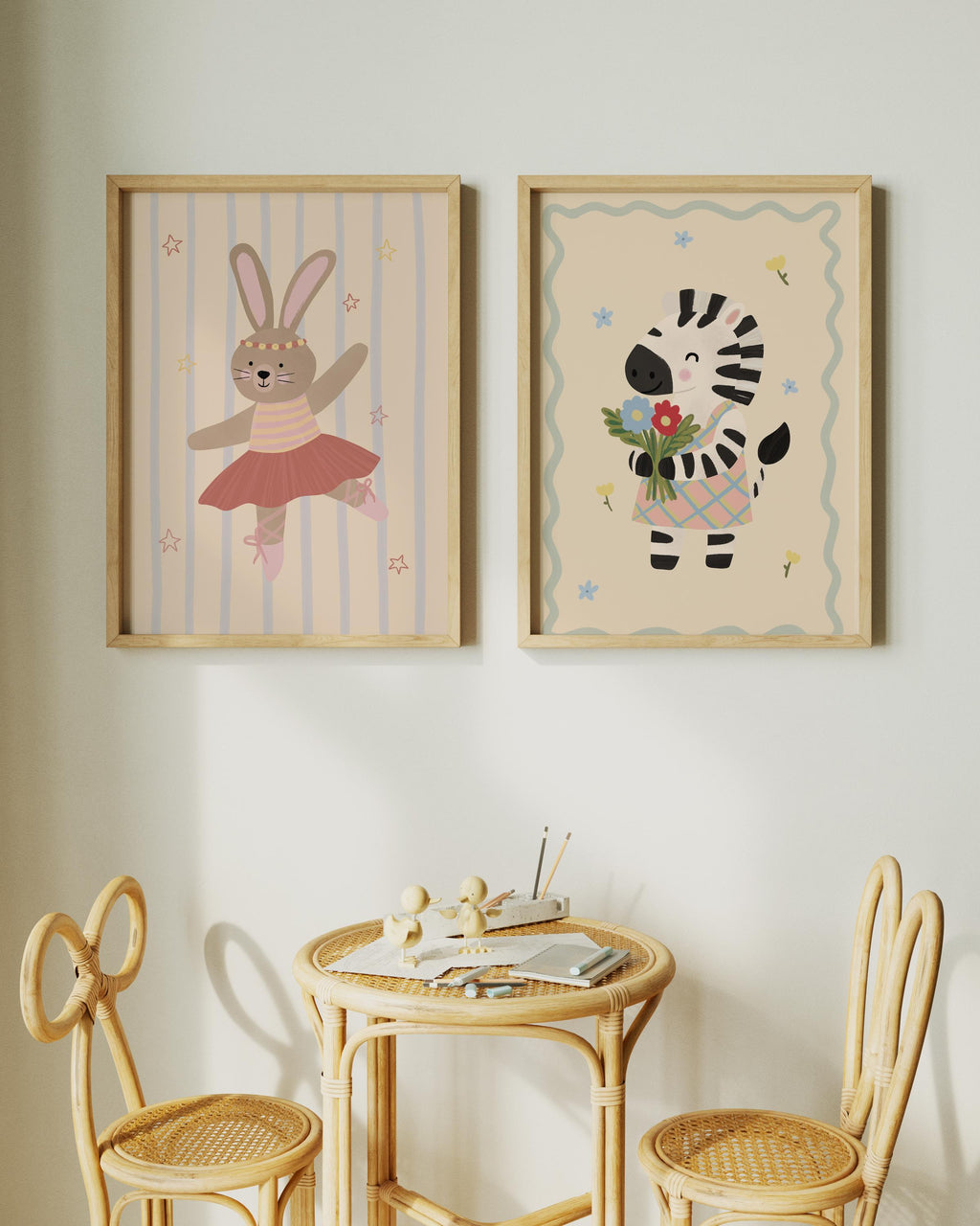 Ballet Bunny Print