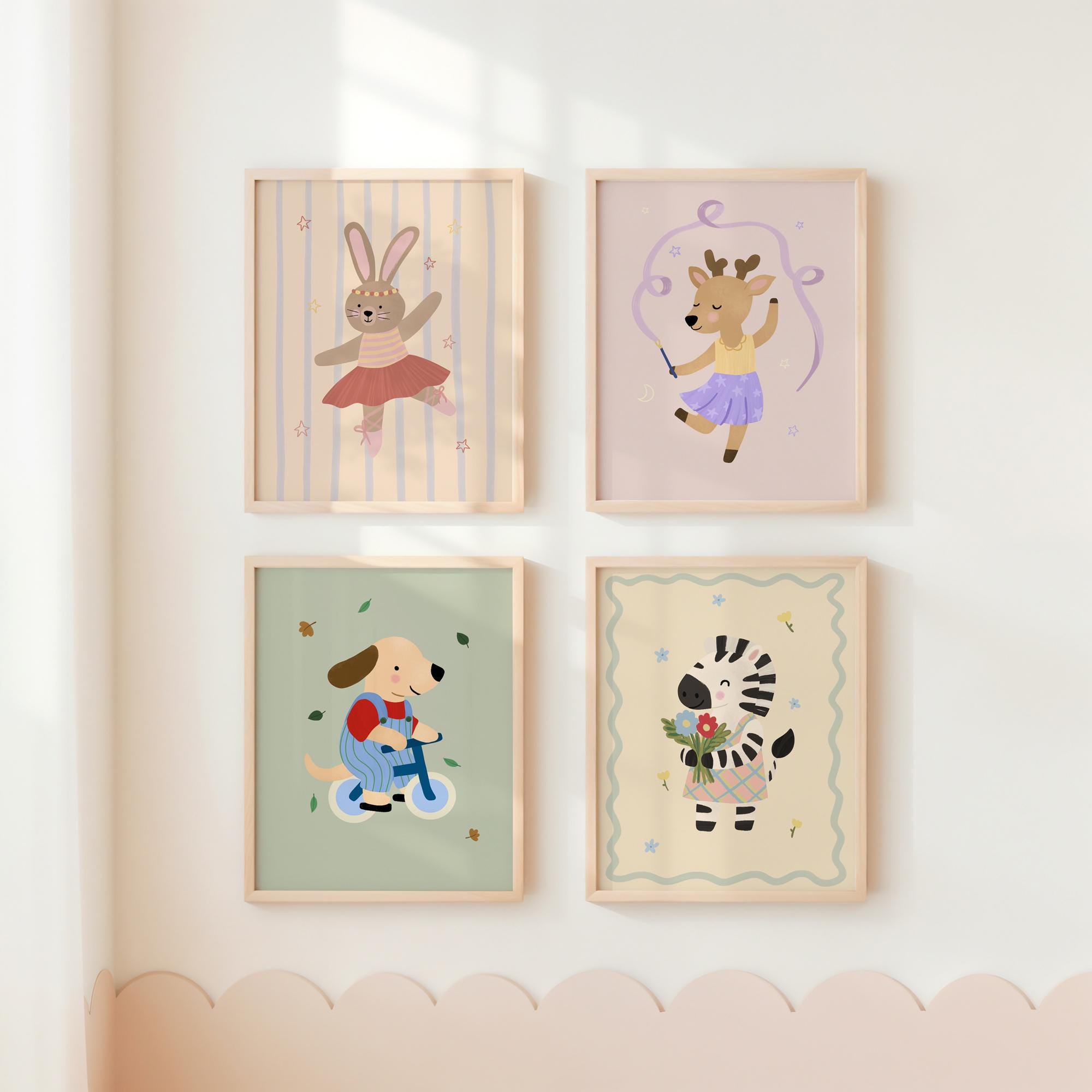 Dancing Deer Print