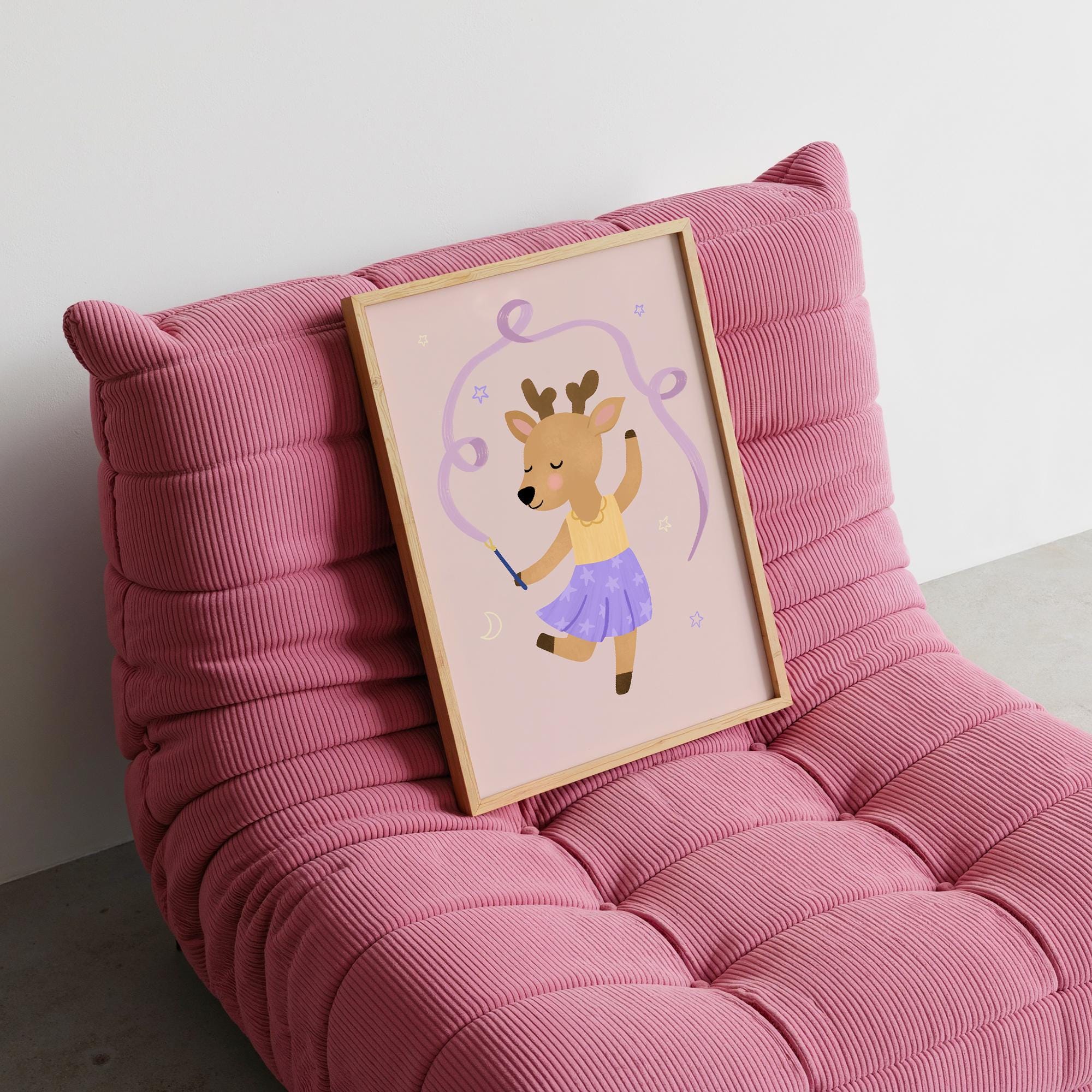 Dancing Deer Print