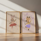 Dancing Deer Print