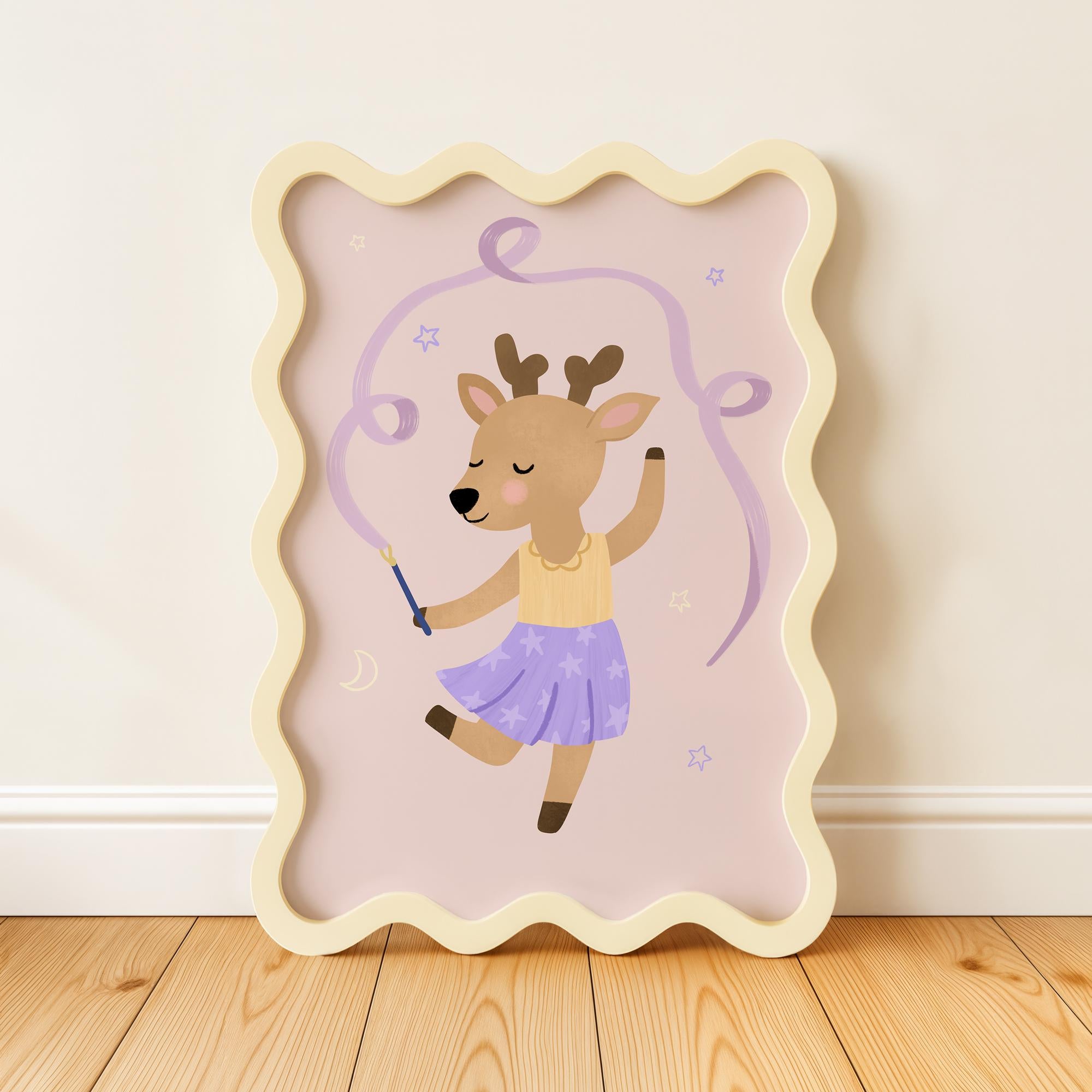 Dancing Deer Print