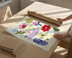 Personalised Flowers Name Print