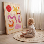 Personalised Name Abstract Print