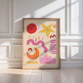 Personalised Name Abstract Print