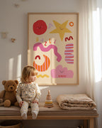 Personalised Name Abstract Print