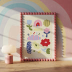 Personalised Flowers Name Print