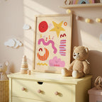 Personalised Name Abstract Print