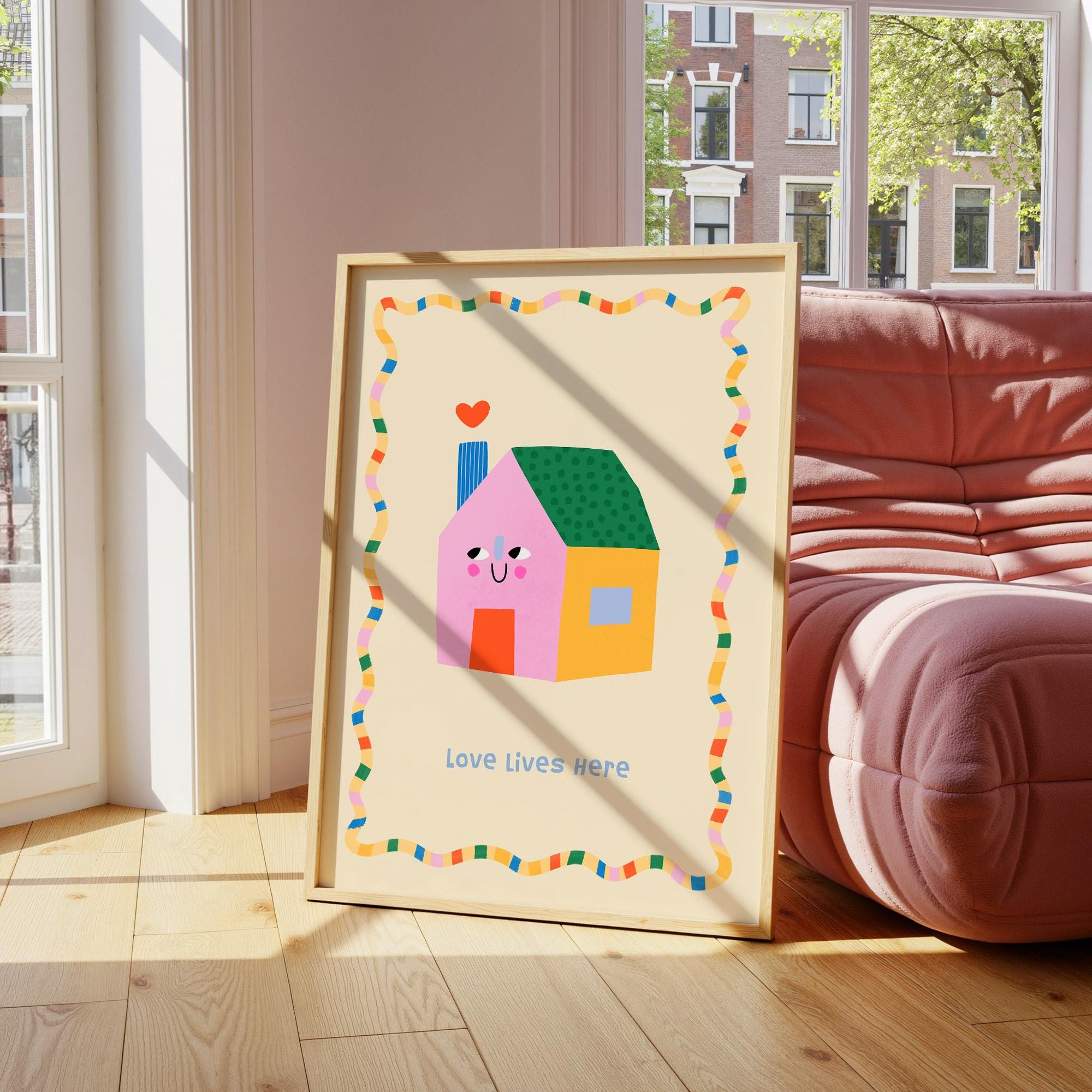 Love Lives Here Print