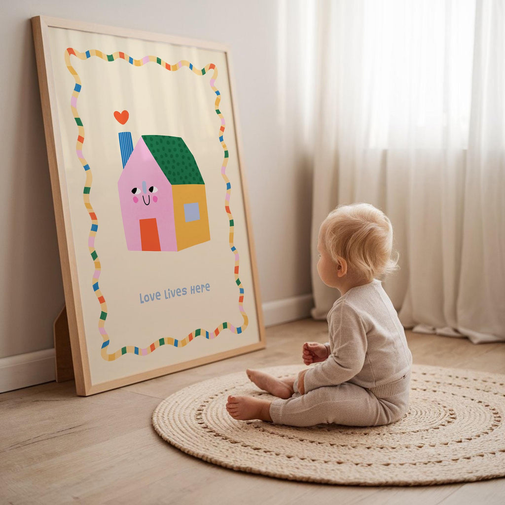 Love Lives Here Print