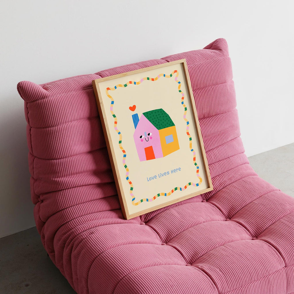 Love Lives Here Print