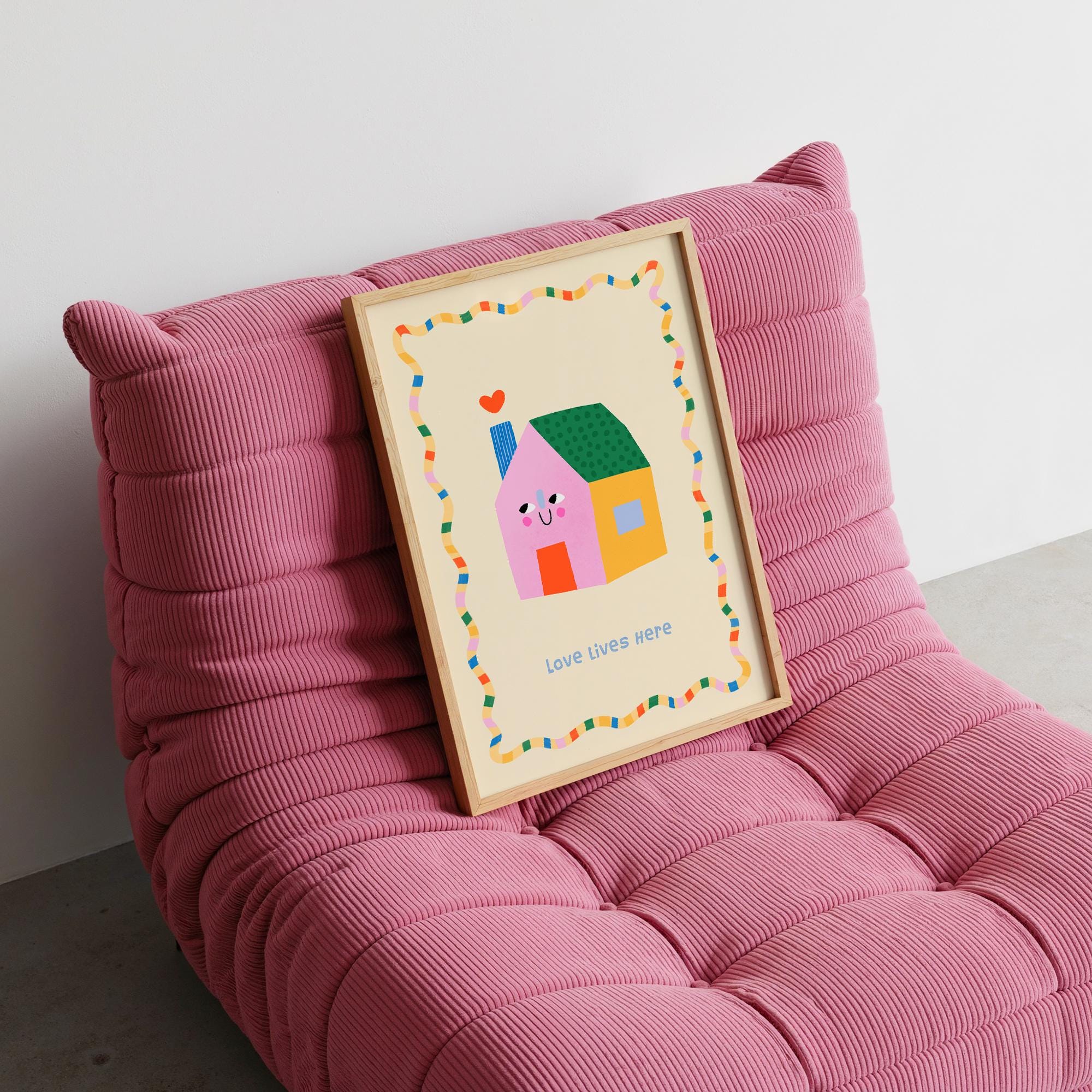 Love Lives Here Print