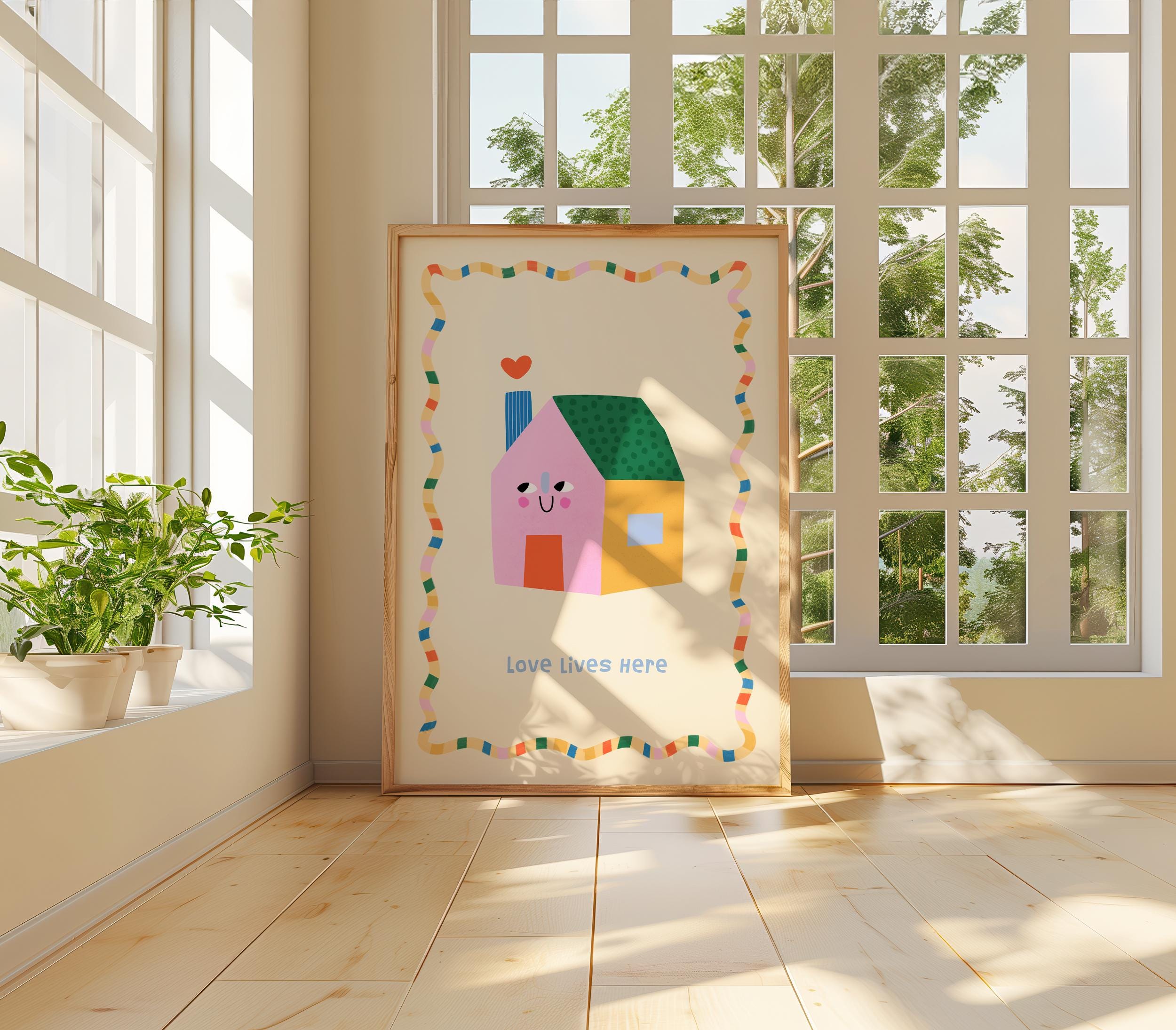 Love Lives Here Print