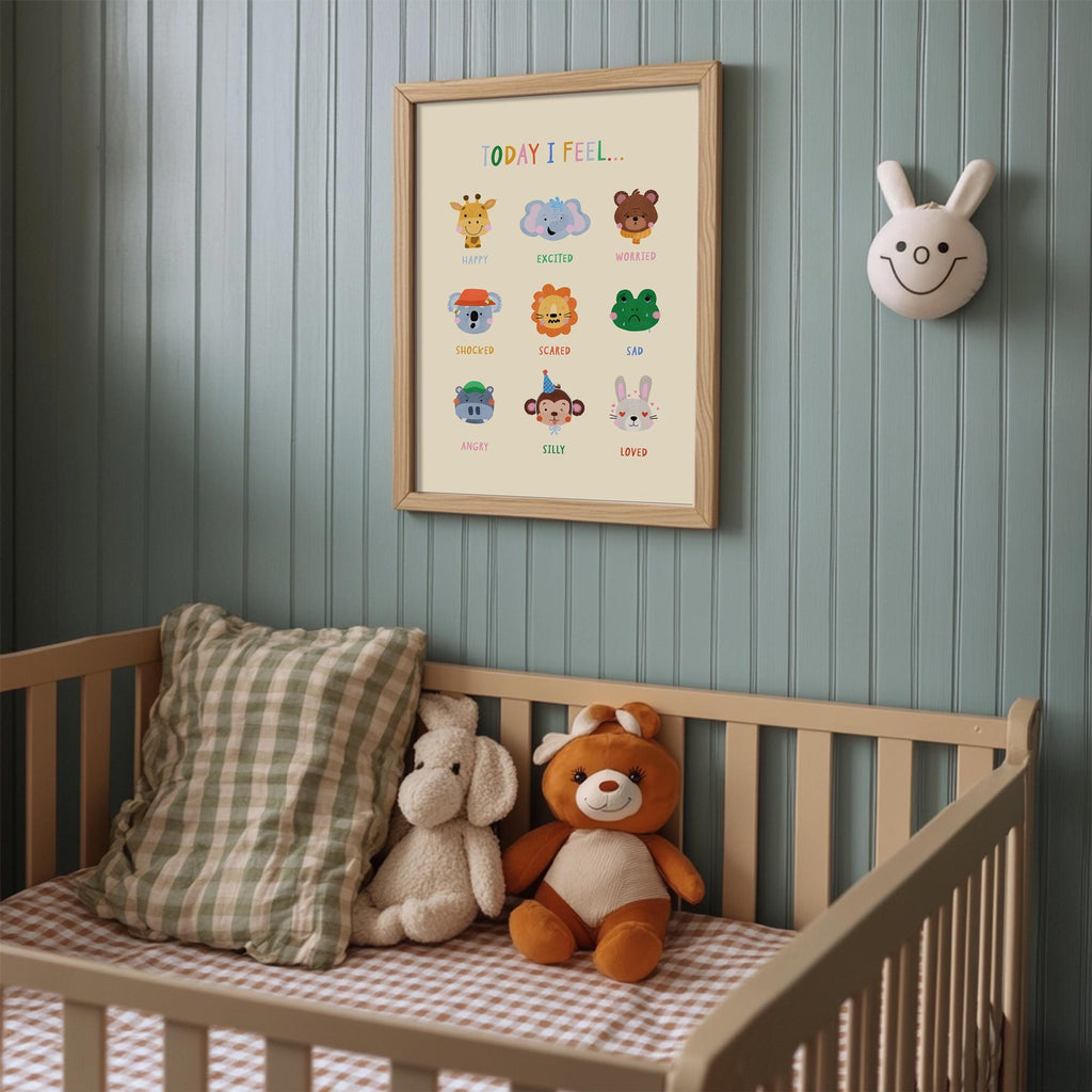 Today I Feel Emotions Chart Print
