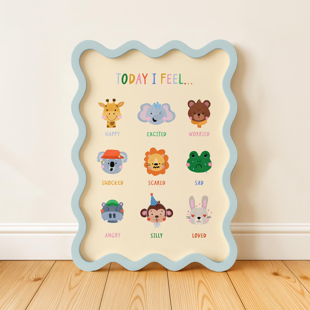 Today I Feel Emotions Chart Print