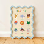 Today I Feel Emotions Chart Print
