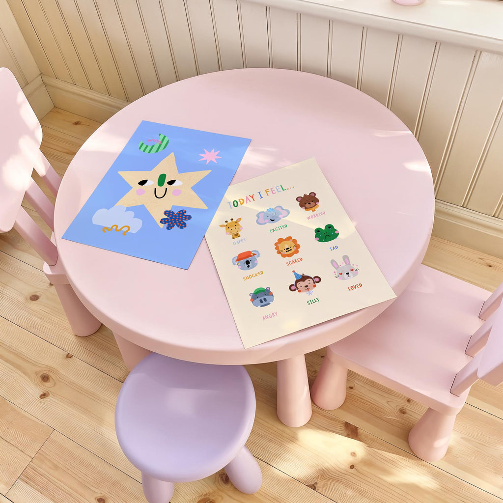 Today I Feel Emotions Chart Print