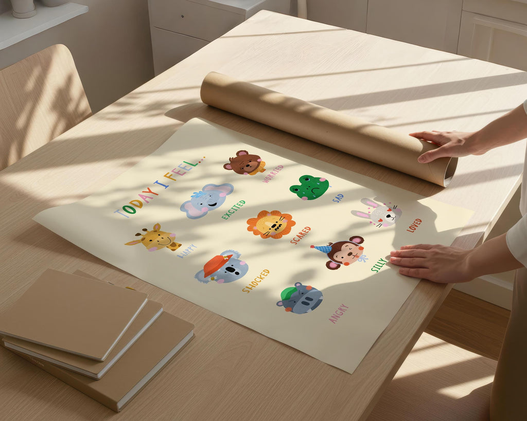 Today I Feel Emotions Chart Print