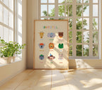 Today I Feel Emotions Chart Print