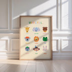 Today I Feel Emotions Chart Print