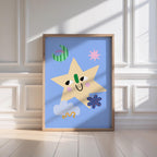 Smiling Star Kids Print