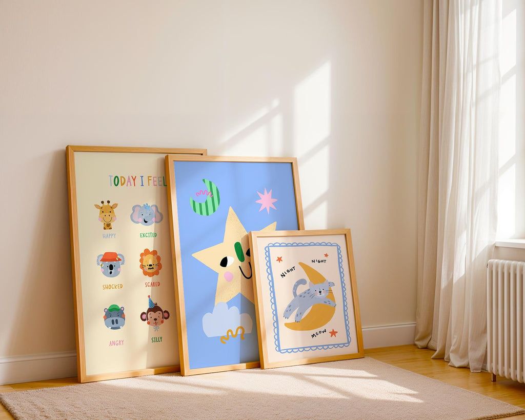 Smiling Star Kids Print