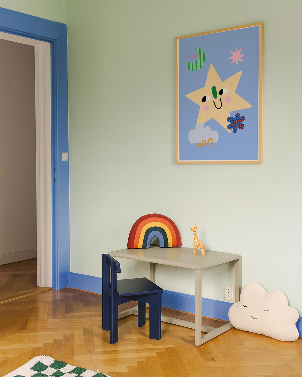 Smiling Star Kids Print