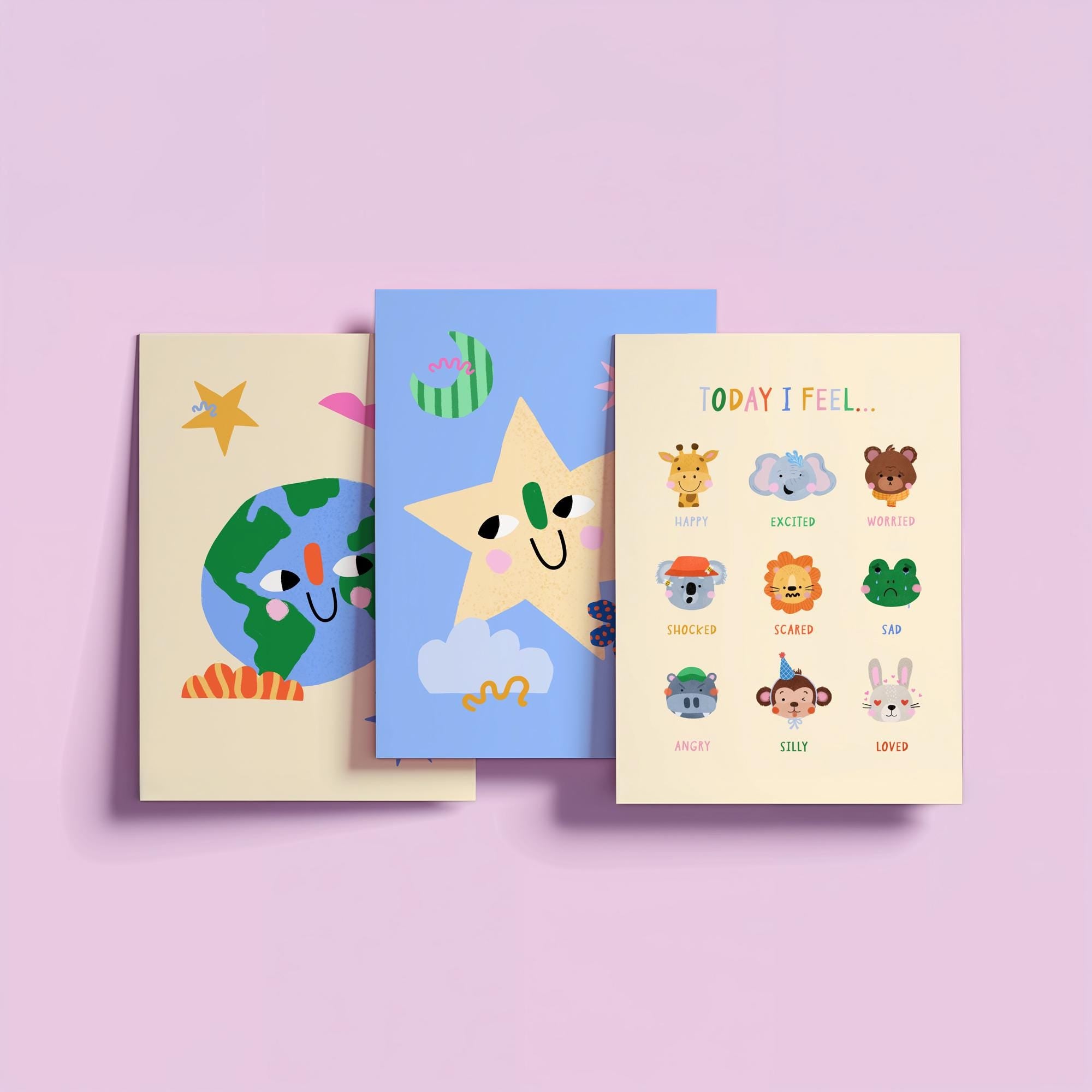 Smiling Earth Print