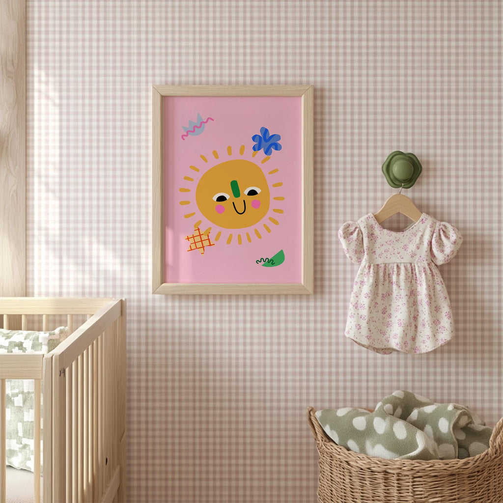 Smiling Sun Kids Print