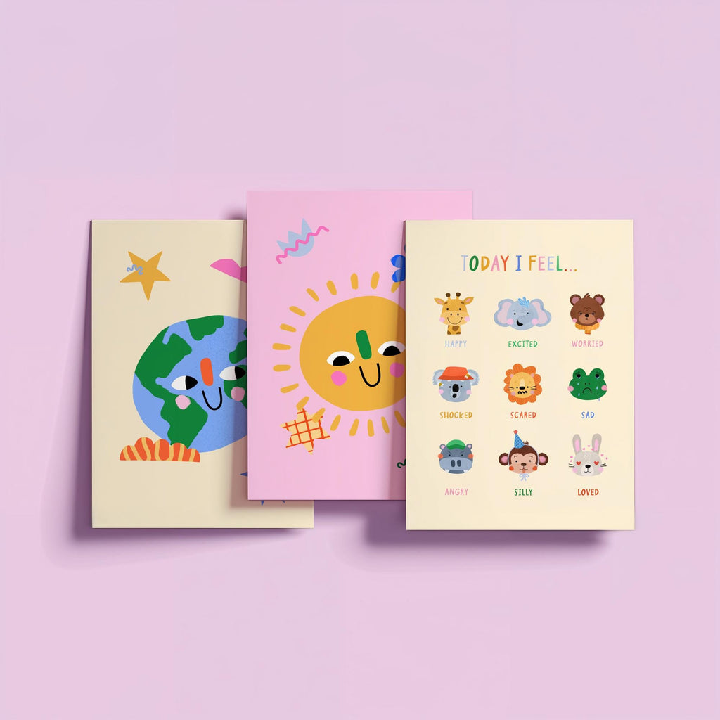 Smiling Sun Kids Print