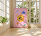 Smiling Sun Kids Print