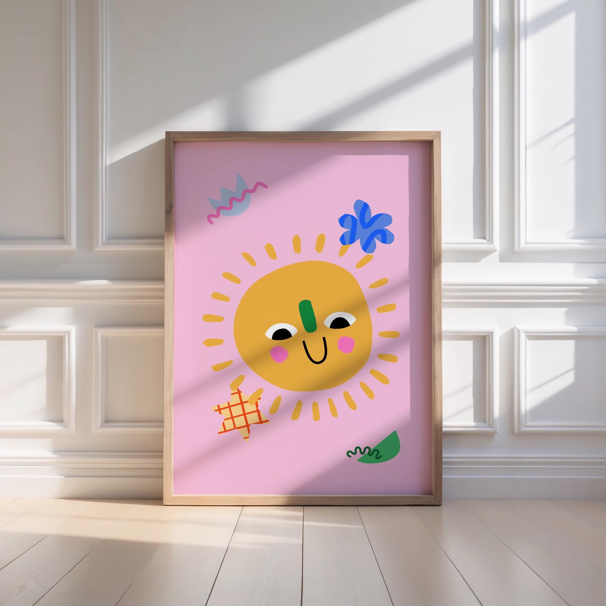Smiling Sun Kids Print