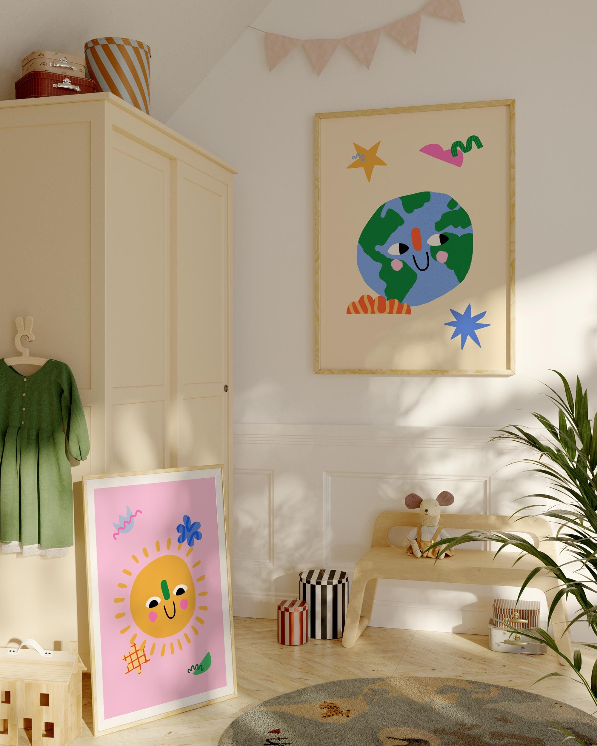 Smiling Sun Kids Print