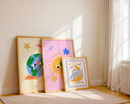 Smiling Sun Kids Print
