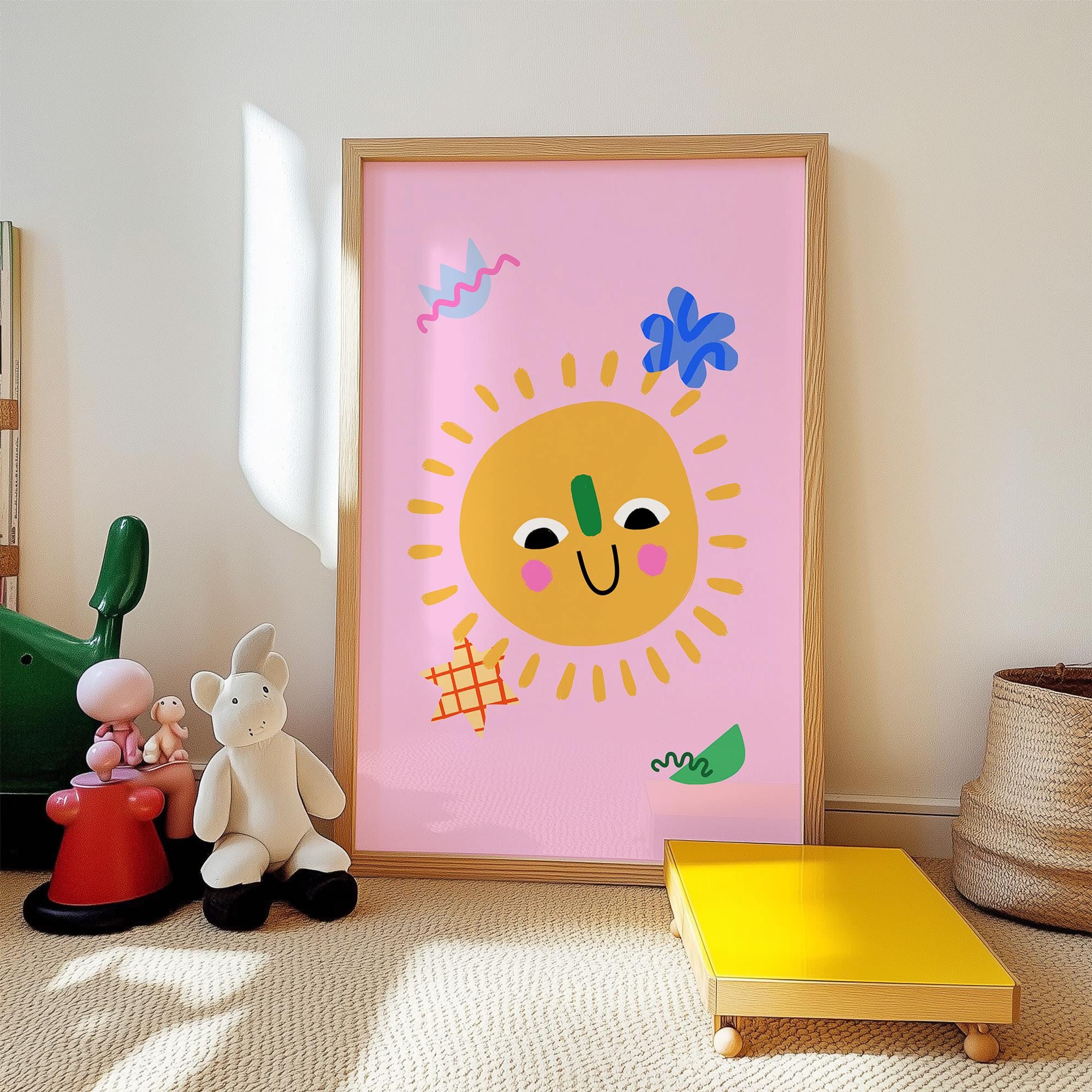 Smiling Sun Kids Print