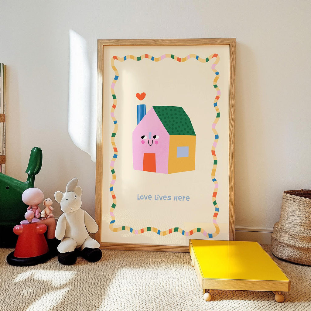 Love Lives Here Print
