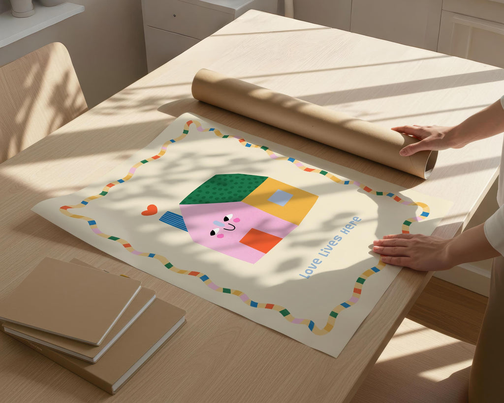 Love Lives Here Print