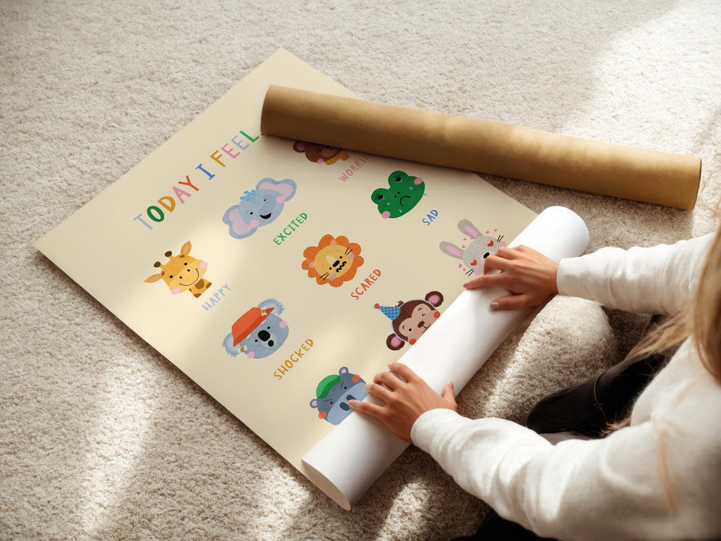 Today I Feel Emotions Chart Print