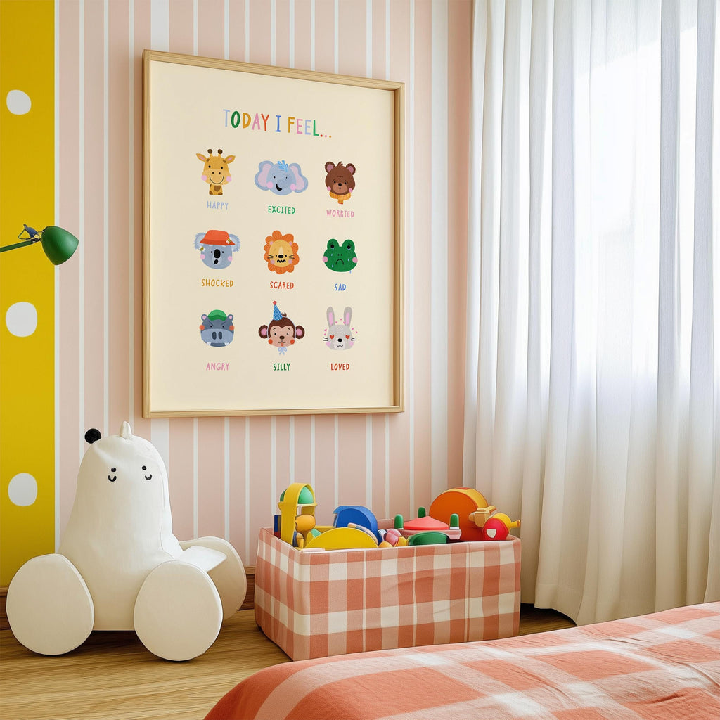 Today I Feel Emotions Chart Print