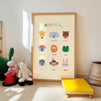 Today I Feel Emotions Chart Print