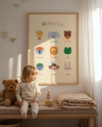 Today I Feel Emotions Chart Print