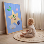 Smiling Star Kids Print