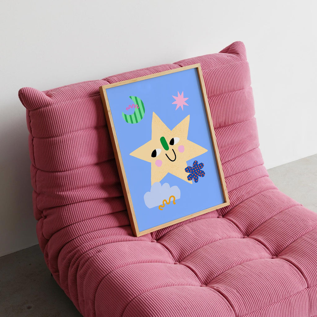 Smiling Star Kids Print