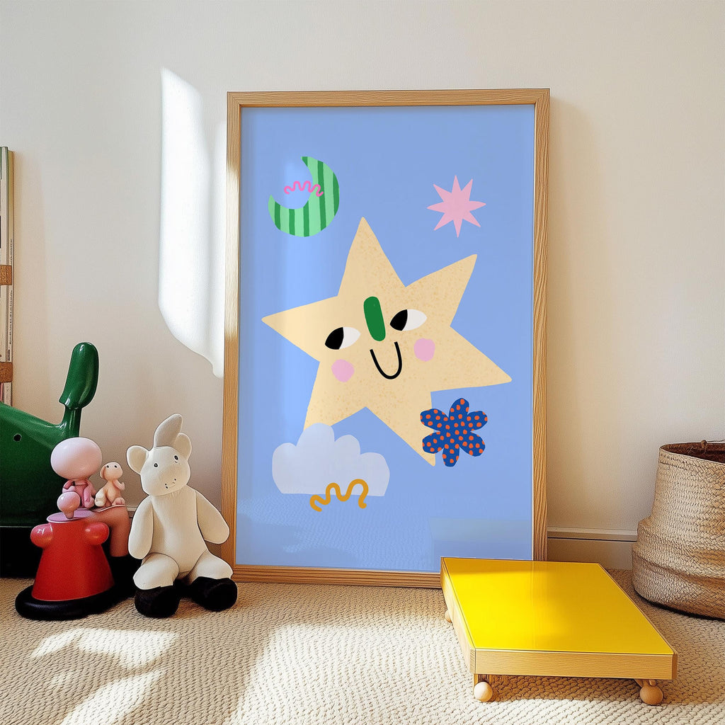 Smiling Star Kids Print