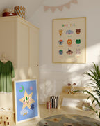 Smiling Star Kids Print