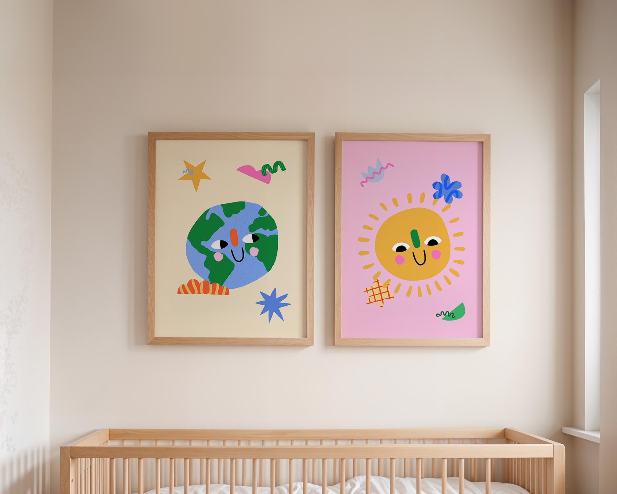 Smiling Sun Kids Print